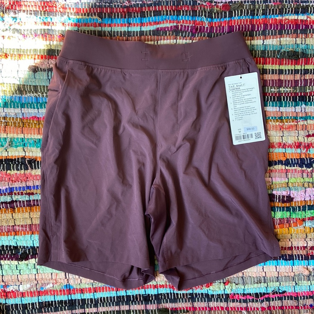Lululemon T.H.E. Short 7” *Linerless shorts